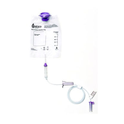 Picture of Gravity Feeding Bag Set Vesco Medical™ 500 mLVED-038