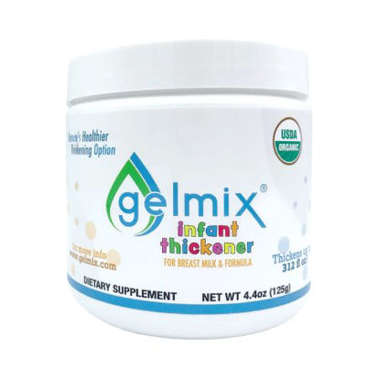 Picture of Infant Formula and Breast Milk Thickener Gelmix® 4.4 oz. Jar Unflavored Powder Nectar ConsistencyGEL-WHO-004