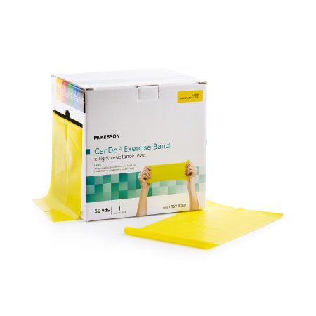 Picture of Exercise Resistance Band McKesson Yellow 5 Inch X 50 Yard X-Light Resistance169-5221