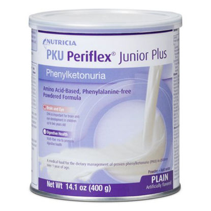 Picture of PKU Oral Supplement Periflex® Junior Plus Plain Flavor 14.1 oz. Can Powder89477