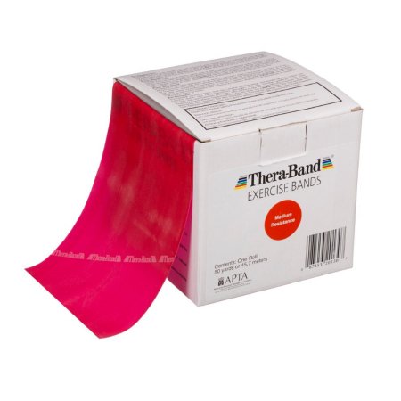 Picture of Exercise Resistance Band Thera-Band® Red 6 Inch X 50 Yard Medium Resistance20130