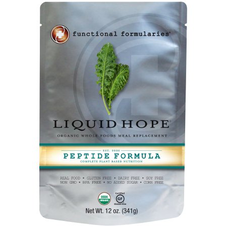 Picture of Oral Supplement / Tube Feeding Formula Liquid Hope® Peptide Formula Organic Food Flavor Ready to Use / Ready to Hang 12 oz. PouchLHPWS124