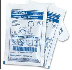 Picture of Instant Infant Heel Warmer Argyle™ Heel One Size Fits Most Plastic Cover DisposableMH00002N