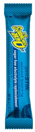 Picture of Electrolyte Replenishment Drink Mix Sqwincher® Quik Stik® Zero Mixed Berry Flavor 0.11 oz.X355-M2600