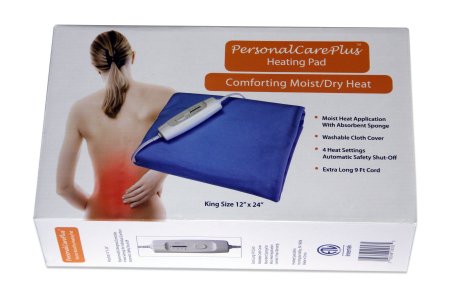 Picture of Moist/Dry Heating Pad ProMed General Purpose King Size Micro Plush Cover ReusableCA-020