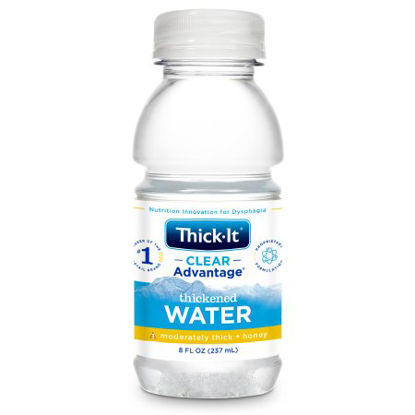 Picture of Thickened Water Thick-It® Clear Advantage® 8 oz. Bottle Unflavored Ready to Use Honey ConsistencyB453-L9044