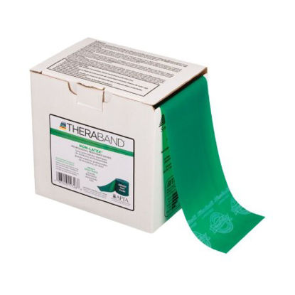 Picture of Exercise Resistance Band Thera-Band® Green 4 Inch X 50 Yard Heavy Resistance11728
