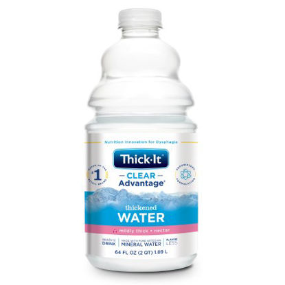 Picture of Thickened Water Thick-It® Clear Advantage® 64 oz. Bottle Unflavored Ready to Use Nectar ConsistencyB450-A5044