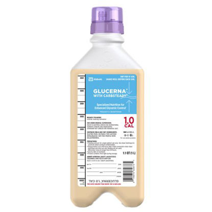 Picture of Tube Feeding Formula Glucerna® with Carbsteady 1.0 33.8 oz. Carton Ready to Hang Unflavored Adult62671