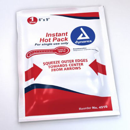 Picture of Instant Hot Pack Dynarex General Purpose Plastic Cover Disposable4516