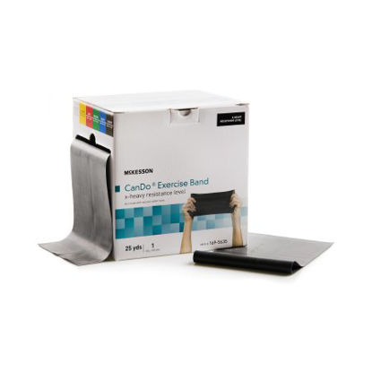 Picture of Exercise Resistance Band McKesson Black 5 Inch X 25 Yard X-Heavy Resistance169-5635