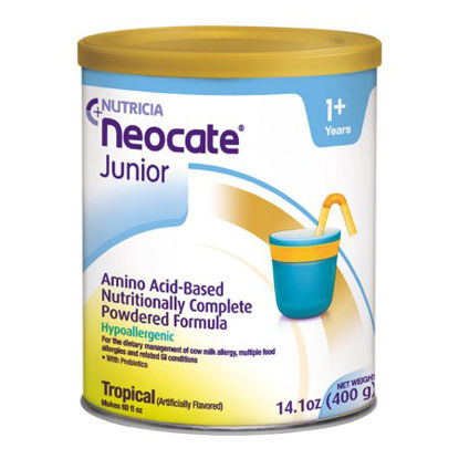 Picture of Pediatric Oral Supplement / Tube Feeding Formula Neocate® Junior Tropical Flavor 14.1 oz. Can Powder133048