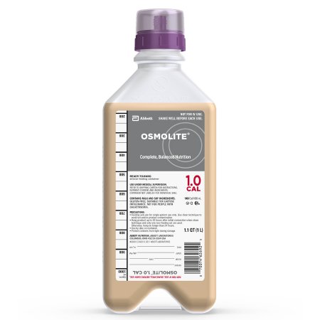 Picture of Tube Feeding Formula Osmolite® 1.0 Cal 33.8 oz. Carton Ready to Hang Unflavored Adult62691