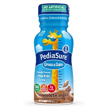 Picture of Pediatric Oral Supplement PediaSure® Grow & Gain Chocolate Flavor 8 oz. Bottle Ready to Use58058