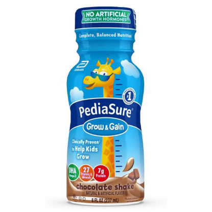 Picture of Pediatric Oral Supplement PediaSure® Grow & Gain Chocolate Flavor 8 oz. Bottle Ready to Use58058