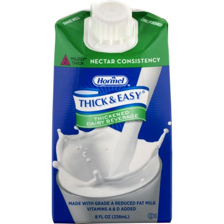 Picture of Thickened Beverage Thick & Easy® Dairy 8 oz. Carton Milk Flavor Ready to Use Nectar Consistency24739