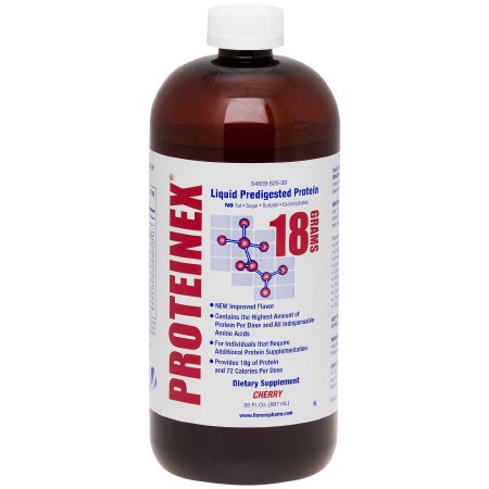 Picture of Oral Protein Supplement Proteinex® Cherry Flavor Ready to Use 30 oz. Bottle54859-525-30