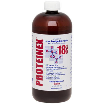 Picture of Oral Protein Supplement Proteinex® Cherry Flavor Ready to Use 30 oz. Bottle54859-525-30