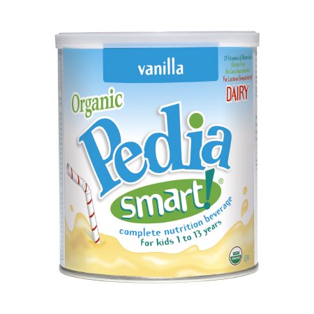 Picture of Pediatric Oral Supplement PediaSmart® Organic Vanilla Flavor 360 Gram Can Powder88101-1