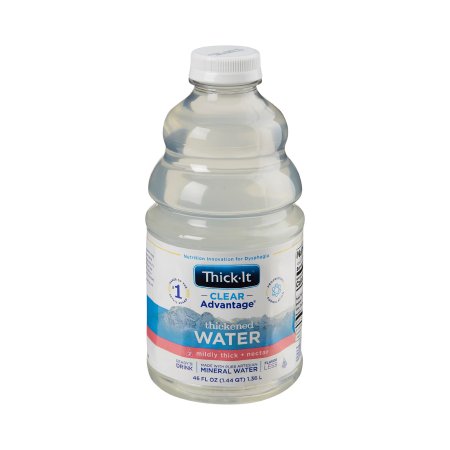 Picture of Thickened Water Thick-It® Clear Advantage® 46 oz. Bottle Unflavored Ready to Use Nectar ConsistencyB480-A7044