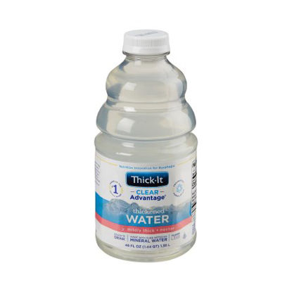 Picture of Thickened Water Thick-It® Clear Advantage® 46 oz. Bottle Unflavored Ready to Use Nectar ConsistencyB480-A7044