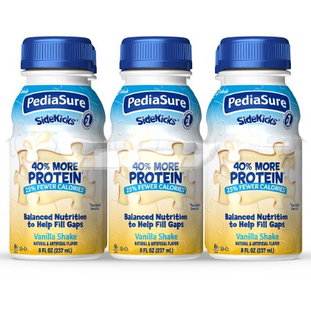 Picture of Pediatric Oral Supplement PediaSure® Sidekicks® High Protein Vanilla Flavor 8 oz. Bottle Ready to Use66912