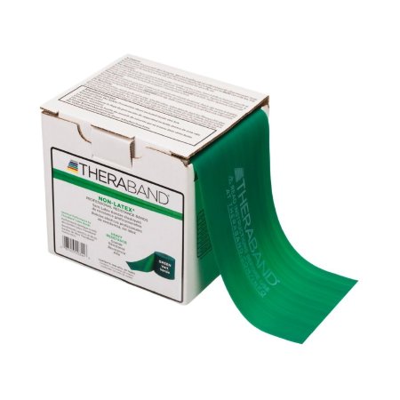 Picture of Exercise Resistance Band Thera-Band® Green 4 Inch X 25 Yard Level 3 Resistance20344