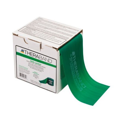 Picture of Exercise Resistance Band Thera-Band® Green 4 Inch X 25 Yard Level 3 Resistance20344
