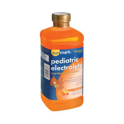 Picture of Pediatric Oral Electrolyte Solution sunmark® Fruit Flavor 33.8 oz. Bottle Ready to Use49348057041