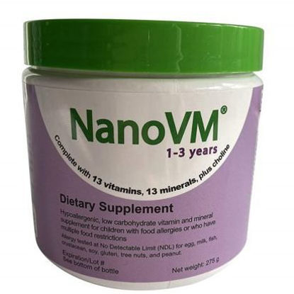 Picture of Pediatric Oral Supplement NanoVM® 1 - 3 Years Unflavored 275 Gram Jar Powder1113