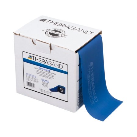 Picture of Exercise Resistance Band Thera-Band® Blue 6 Inch X 25 Yard X-Heavy Resistance20354