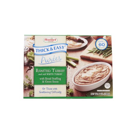 Picture of Puree Thick & Easy® Purees 7 oz. Tray Turkey with Stuffing / Green Beans Flavor Ready to Use Puree Consistency60749