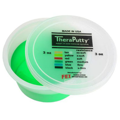Picture of Therapy Putty CanDo® TheraPutty® Medium 3 oz.10-0969