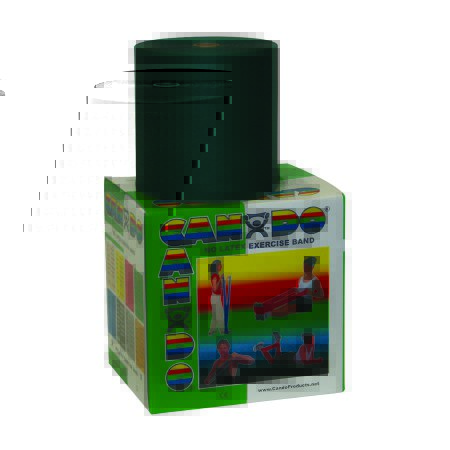 Picture of Exercise Resistance Band CanDo® Green 5 Inch X 50 Yard Medium Resistance10-5623