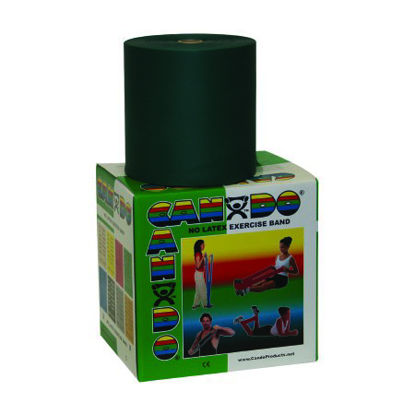 Picture of Exercise Resistance Band CanDo® Green 5 Inch X 50 Yard Medium Resistance10-5623