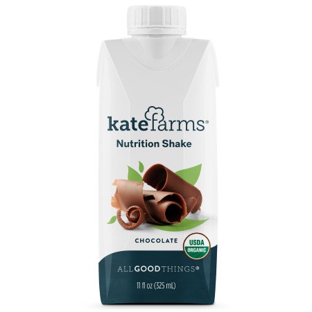 Picture of Oral Supplement Kate Farms® Nutrition Shake Chocolate Flavor Ready to Use 11 oz. Carton811112030614