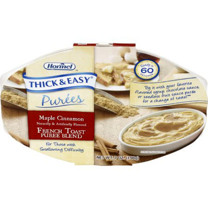 Picture of Puree Thick & Easy® Purees 7 oz. Tray Maple Cinnamon French Toast Flavor Ready to Use Puree Consistency60742
