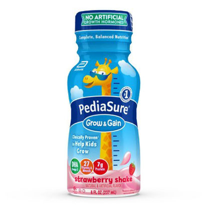Picture of Pediatric Oral Supplement PediaSure® Grow & Gain Strawberry Flavor 8 oz. Bottle Ready to Use58055