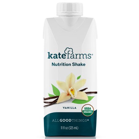 Picture of Oral Supplement Kate Farms® Nutrition Shake Vanilla Flavor Ready to Use 11 oz. Carton811112030591