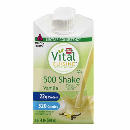 Picture of Oral Supplement Vital Cuisine® 500 Shake Vanilla Flavor Ready to Use 8.45 oz. Carton72504