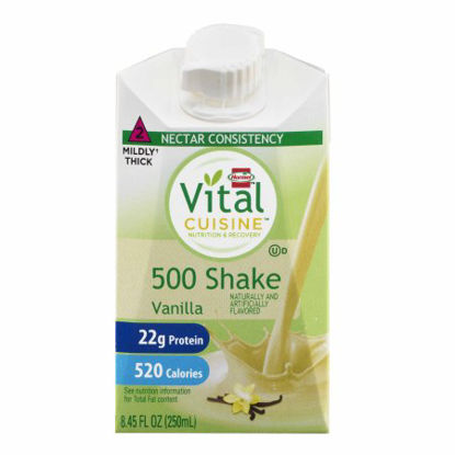 Picture of Oral Supplement Vital Cuisine® 500 Shake Vanilla Flavor Ready to Use 8.45 oz. Carton72504