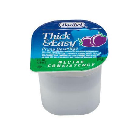 Picture of Thickened Beverage Thick & Easy® 4 oz. Portion Cup Prune Flavor Ready to Use Nectar Consistency72461