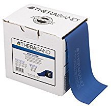 Picture of Exercise Resistance Band Thera-Band® Blue 4 Inch X 50 Yard X-Heavy Resistance11729