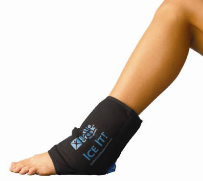 Picture of Cold Pack with Wrap Ice It!® MaxCOMFORT™ System Ankle / Elbow / Foot / Wrist 9-1/2 X 16 Inch Fabric / Foam / Vinyl / Gel Reusable514