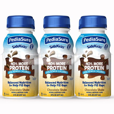 Picture of Pediatric Oral Supplement PediaSure® Sidekicks® High Protein Chocolate Flavor 8 oz. Bottle Ready to Use66639