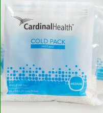 Picture of Instant Cold Pack Cardinal Health™ Non-Sweat General Purpose Medium 6 X 6-1/2 Inch Plastic / Ammonium Nitrate / Water Disposable11445-020B