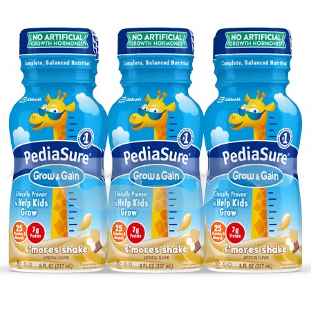 Picture of Pediatric Oral Supplement PediaSure® Grow & Gain Smores Flavor 8 oz. Bottle Ready to Use66918