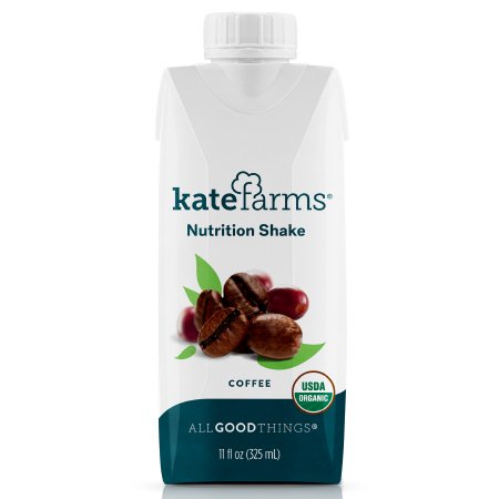 Picture of Oral Supplement Kate Farms® Nutrition Shake Coffee Flavor Ready to Use 11 oz. Carton811112030638