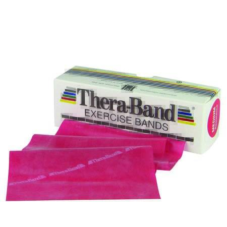 Picture of Exercise Resistance Band Thera-Band® Red 5 Inch X 6 Yard Light Resistance10-1001