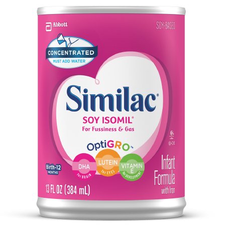 Picture of Infant Formula Similac® Soy Isomil® For Fussiness and Gas 13 oz. Can Liquid Concentrate56975